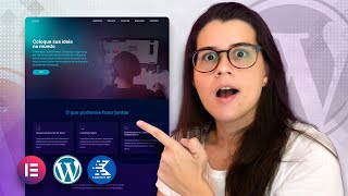 Como Criar Site de Portfolio com Wordpress  Passo a Passo [upl. by Notlrac]