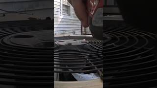 condenserfanmotor replacement hvacarmy airconditioning hvaclife hvacguy hvac [upl. by Anastatius]