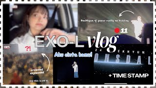 🥬A Day with Me 백현 Lonsdaleite in Jkt Marathon  Sound Check amp Send Off EXOL VLOG [upl. by Hobie]