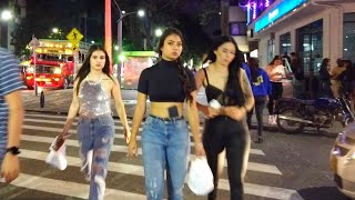 Nightlife Scenes of La 70  Medellin Colombia [upl. by Chainey27]