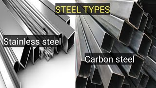 Steel Types  Stainless Steel Vs Carbon Steel Explained [upl. by Nonnerb]