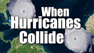 When hurricanes collide The Fujiwhara Effect [upl. by Rexanna755]