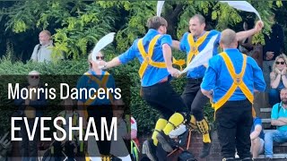 Incredible Morris Dancers in Evesham 👯‍♂️💃🕺 June 2024 [upl. by Leila137]