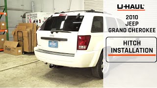 2010 JEEP Grand Cherokee  UHaul Trailer HITCH Installation [upl. by Froh]