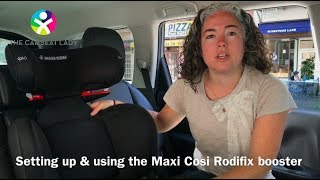 Maxi Cosi RodiFix booster Set Up amp Installation  TheCarSeatLady [upl. by Gwendolen]