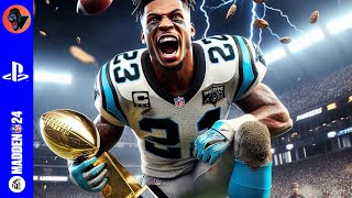 PLAYSTATION 4MADDEN 24  New Orleans Saints vs Carolina Panthers [upl. by Elocon]