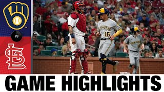 Brewers vs Cardinals Game Highlights 52622  MLB Highlights [upl. by Adiv300]