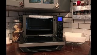 How to use your Panasonic combination microwave oven Review [upl. by Aerdnad]