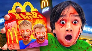 YouTubers Who Ordered Vlad amp Niki Happy Meal at 3AM Ryans World [upl. by Sy]