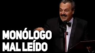 Les Luthiers Monólogo mal leído [upl. by Blasius]