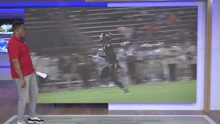 TEAMSIDELINE Week 11 high school football plays players and fans of the week [upl. by Drofdarb253]