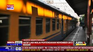 Jalur Kereta Api JakartaSukabumi Aktif Medio November 2013 [upl. by Dobson]