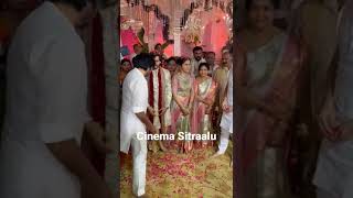 Pawan Kalyan at DVV Danayya Son Marriage pavankalyan pavan Bro youtubeshorts trivikram [upl. by Halullat]