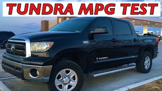 Testing Highway MPG On A Tundra With The 57L V8 169000 Miles [upl. by Obeded]