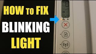 How To Fix HP Printer BLINKINGFLASHING Light [upl. by Shari787]