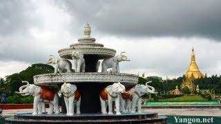 Peoples Square and Park Yangon Myanmar [upl. by Aicilaana]