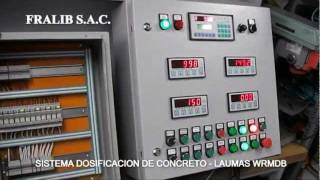 Sistema de control para dosificadora de concreto [upl. by Leavitt]