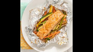 KWGN Daybreak  Making Salmon and Vegetables en Papillotempg [upl. by Ecadnarb280]