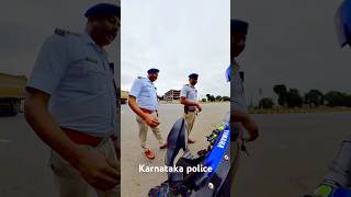 Karnataka police reaction minivlog police reactionvideo viralvideo [upl. by Suedaht]