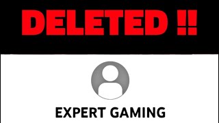 Expert Gaming Channel Delete  😱🤯  TechPro Harsh [upl. by Kutzenco]