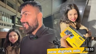 veer samrat vlogs new digitek mic 🎤 [upl. by Fablan]