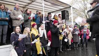 Recht auf Stadt Sprechchor  Klimademo am 1111  COP23 in Bonn English subtitles available [upl. by Sklar]