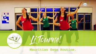 Li Tourne Mauritian Sega Zumba routine by Just Dance UK [upl. by Gessner403]