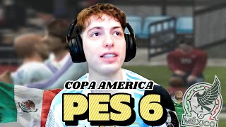 DAVO JUEGA LA COPA AMERICA CON MEXICO EN PES 6 [upl. by Netniuq]