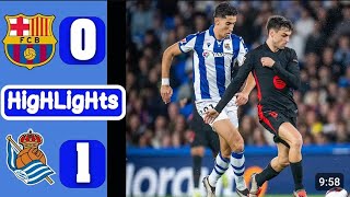 Real Sociedad 10  Barcelona vs RealSociedad  LALIGA 2024 🔵🔴 [upl. by Lengel]