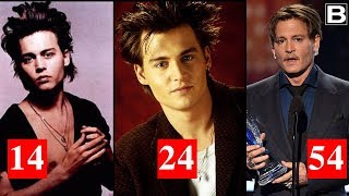 Johnny Depp Transformation  From 2 to 54 Years Old [upl. by Nowahs]