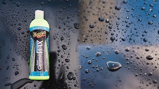 FIRST LOOK AT MEGUIARS HYBRID CERAMIC LIQUID WAX  WTF IS THIS STUFF [upl. by Enerahs]