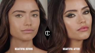 How to Apply NEW Smokey Eye Beauty Makeup Palette  Charlotte Tilbury [upl. by Arol]