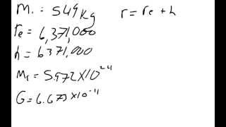 Physics Web Assign Ch 7 21 [upl. by Yenattirb250]