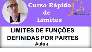 Grings  Limites de Funções Definidas por Partes   Aula 4 [upl. by Jorie]