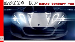 Rimac Concept Two With 1900 HP [upl. by Grinnell]