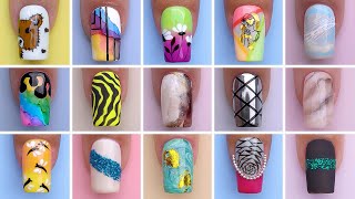 15 Satisfying Nail Art Tutorial  Nail Design amp Ideas Compilation  Olad Beauty [upl. by Lobiv]