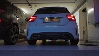 2016 Mercedes A250 Sport 4Matic  Cold Start Stock Exhaust Sound and Revs [upl. by Goldner]