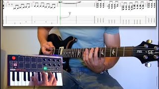 Biting Elbows  My Woman  guitar cover  tabs [upl. by Ahsien]