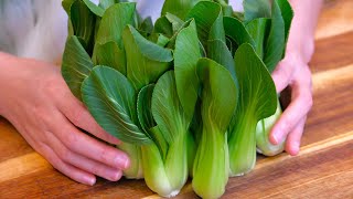 The Best Chinese Bok Choy Recipe Ready in 5 Minutes [upl. by Ellimac]