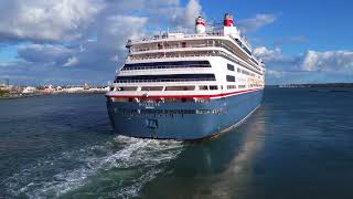 FRED OLSEN CRUISE LINES Southampton Time Moves So Fast PROFF amp Volen Sentirs Timestop DRONE 4K [upl. by Leftwich117]