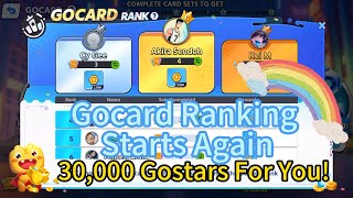 Tongits Go 30000 Gostars Gocard Ranking Stars Again [upl. by Fariss]