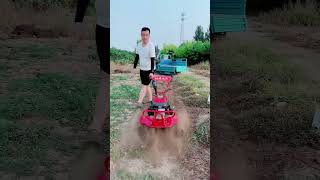 Enhanced Zongshen 200 hard ground rotary tillage👍 [upl. by Hobey142]