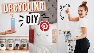 4 Zimmer Deko Upcycling DIYs die jeder easy nachmachen kann  ImJette [upl. by Hugues]