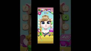 Little green tinker bell 🔔mytalkingangela2 makeover shortsvideo [upl. by Wheeler228]