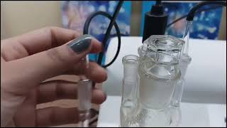 Demo video of Karl Fischer Titrator S970 Make Systonic  systonic systonicpanchkula instrument [upl. by Oraneg]