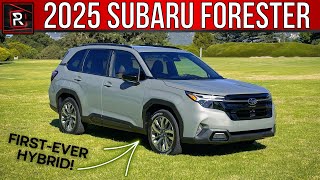 The 2025 Subaru Forester Promises More AWD Capability amp Future Electrification [upl. by Leihcar]