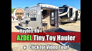 UPDATED 2019 Coachmen 17BLSE Freedom Express Blast AZDEL Ultralite Tiny Toy Hauler Travel Trailer [upl. by Verda]