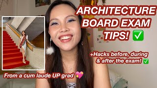 HOW TO REVIEW amp PASS THE ARCHITECTURE BOARD EXAM My ALE Experience [upl. by Cybill]