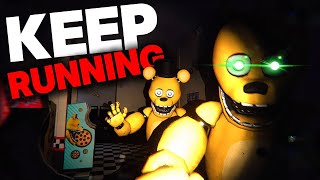 You CANT SROP RUNNING In This Free Roam FNAF GAME [upl. by Congdon]