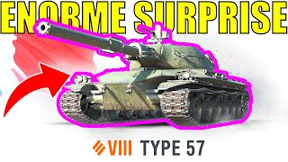 ENORME SURPRISE  Type 57 World Of Tanks [upl. by Nnyled]